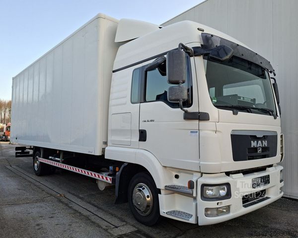 Фургон-бокс MAN TGL 8.180 4x2 BL 6-Sitzer / 2 Liegen Möbelkoffer