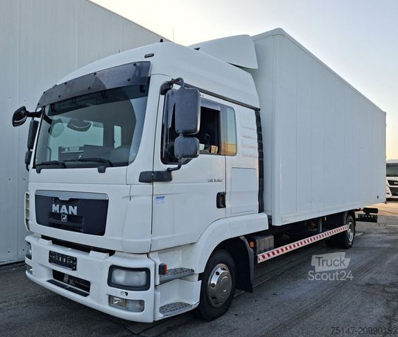 Фургон-бокс MAN TGL 8.180 4x2 BL 6-Sitzer / 2 Liegen Möbelkoffer