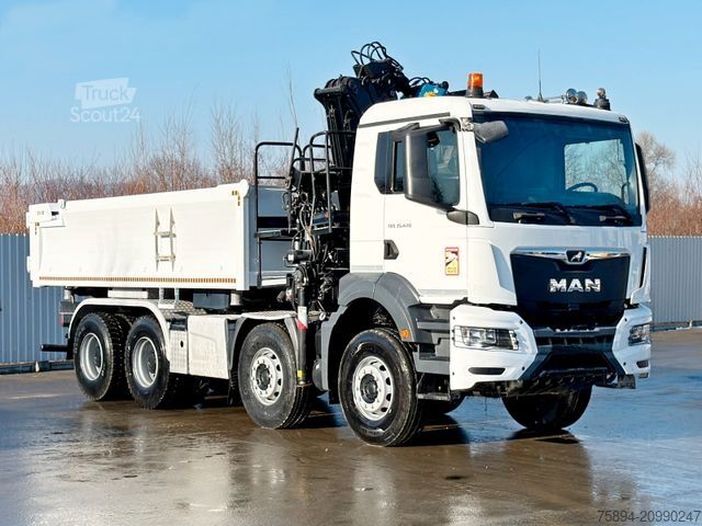 Самосвал MAN TGS 35.470 * KIPPER 5,10m + KRAN * TOPZUSTAND