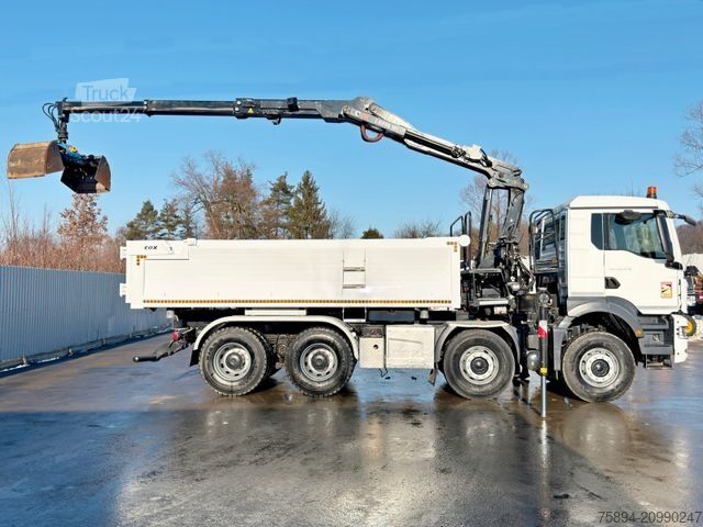 Самосвал MAN TGS 35.470 * KIPPER 5,10m + KRAN * TOPZUSTAND