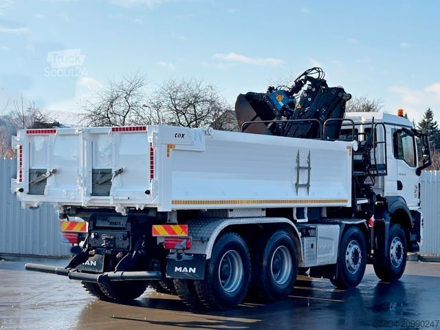 Самосвал MAN TGS 35.470 * KIPPER 5,10m + KRAN * TOPZUSTAND