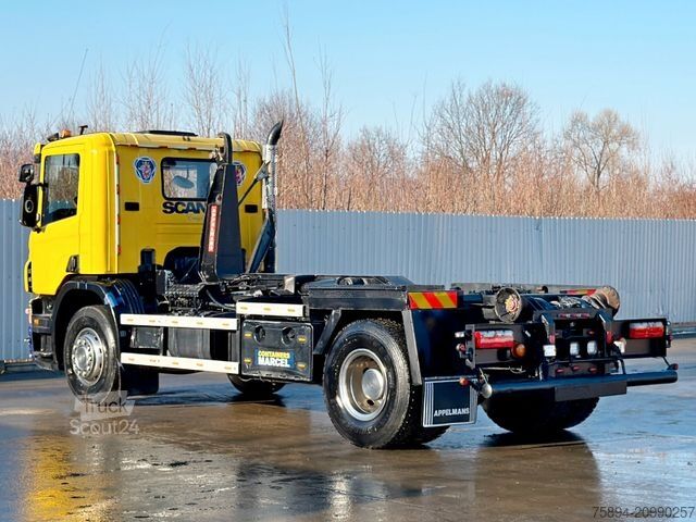 Крюковой мусоровоз SCANIA P 230 Abrollkipper * 4x2 * Top Zustand !