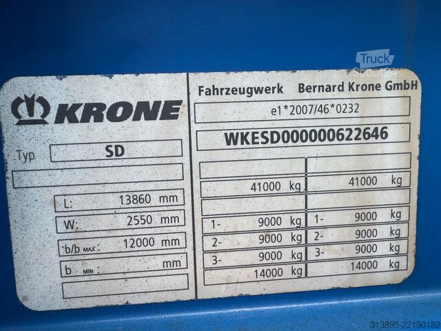 Skjutbara presenningar Krone Coil, Hebe- Lift Dach/Roof, Alu Bords, Ice-Prot...