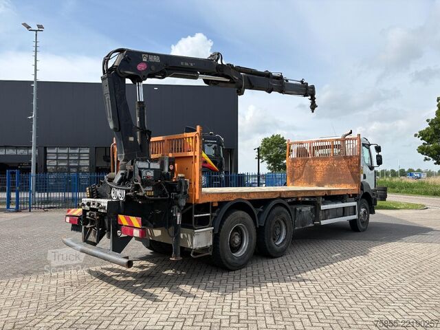 Kranwagen Renault Kerax 380 6x4 Full Steel / Hiab 166B-3 / Remote...