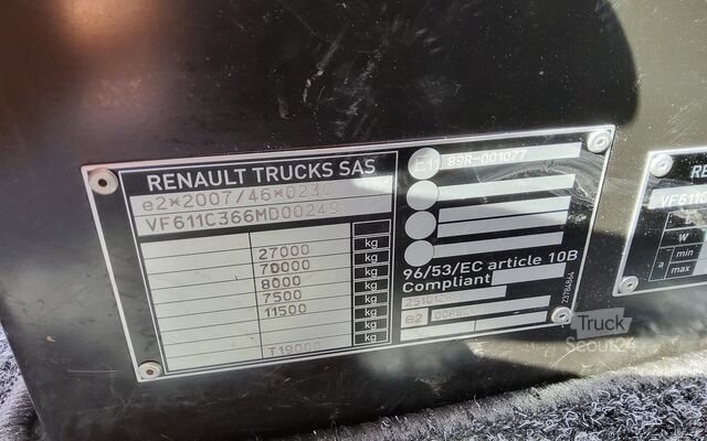Standard-SZM Renault T520 6x2 13 LITER - 38-BRD-1 - 70 TON - GESTUUR...