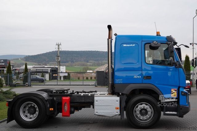 Tracteur routier standard VOLVO FMX 420 / 13 LITROWY / NISKA KABINA / 2019 ROK /
