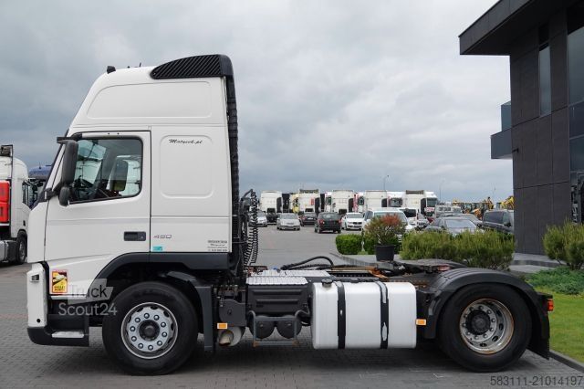 Tracteur routier standard VOLVO FM 450 / ADR / HYDRAULIKA  / WAGA: 6900KG / EURO