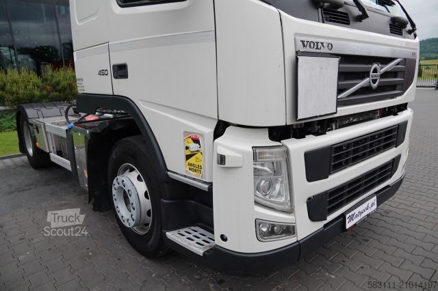 Tracteur routier standard VOLVO FM 450 / ADR / HYDRAULIKA  / WAGA: 6900KG / EURO
