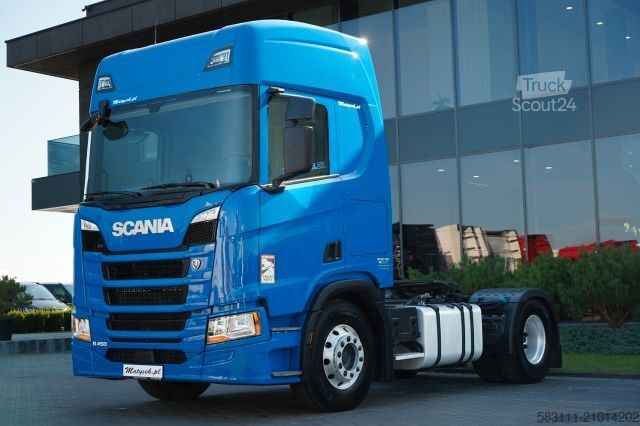 Štandardný ťahač SCANIA R 450 / HYDRAULIKA / RETARDER / I-PARK COOL / A