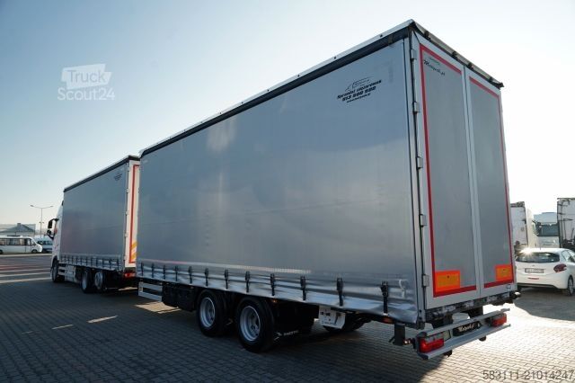 Camion jumbo VOLVO FH 500 / TANDEM PRZEJAZDOWY 120 M3 / 6X2 / MEGA