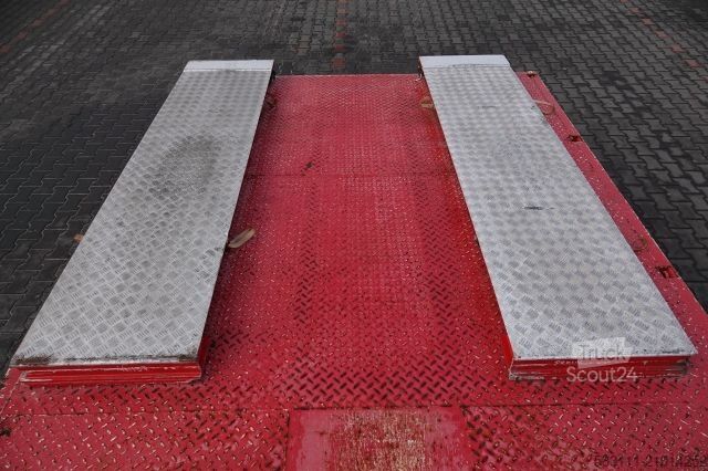 Low loader semitrailer KÄSSBOHRER NSP-24 / NACZEPA LAWETA / NISKOPODWOZIE / ROZCI?