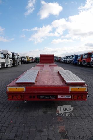 Low loader semitrailer KÄSSBOHRER NSP-24 / NACZEPA LAWETA / NISKOPODWOZIE / ROZCI?