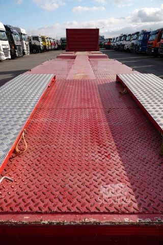 Low loader semitrailer KÄSSBOHRER NSP-24 / NACZEPA LAWETA / NISKOPODWOZIE / ROZCI?