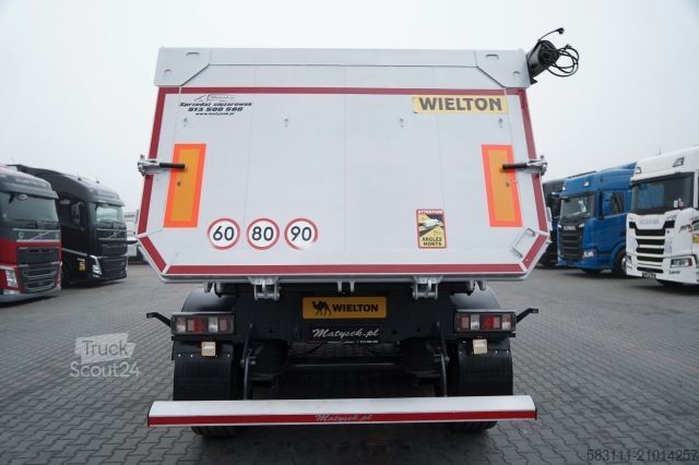 Kippers oplegger WIELTON WIELTON / WYWROTKA / 26 M3 / WAGA: 4700 KG / HP