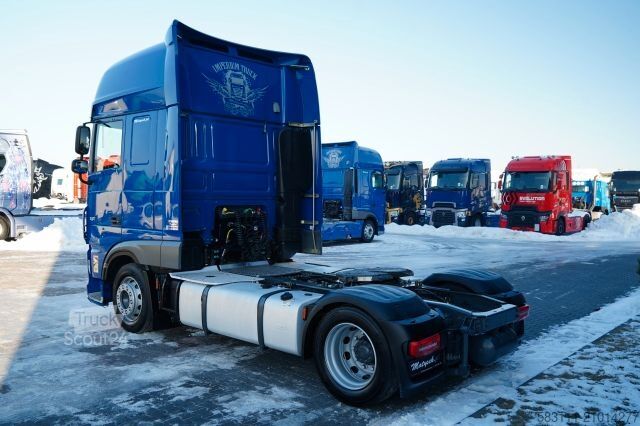 Štandardný ťahač DAF XF 480 / MEGA / SUPER SPACE CAB / LOW DECK / 202