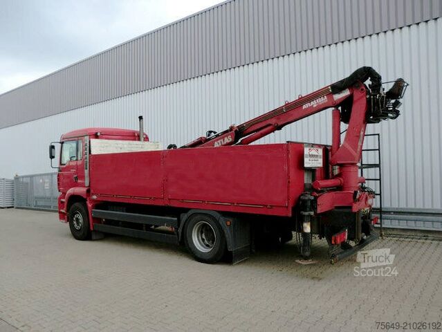 Truck mounted crane MAN TGA 18.360 4x2 TGA 18.360 4x2, Baustoff, Kran ATLAS 125.1