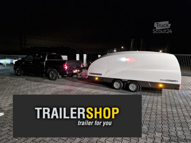 Autodraagwagen Brian James Trailers Race Shuttle geschützer Auto Transport