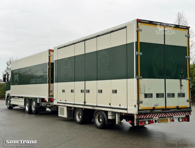 Šaldytuvas sunkvežimis SCANIA S500 RETARDER TAIL LIFT BURG TRAILER VAN BEURDEN