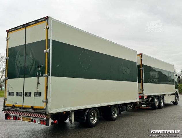 Šaldytuvas sunkvežimis SCANIA S500 RETARDER TAIL LIFT BURG TRAILER VAN BEURDEN