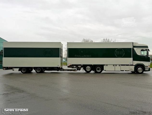 Šaldytuvas sunkvežimis SCANIA S500 RETARDER TAIL LIFT BURG TRAILER VAN BEURDEN