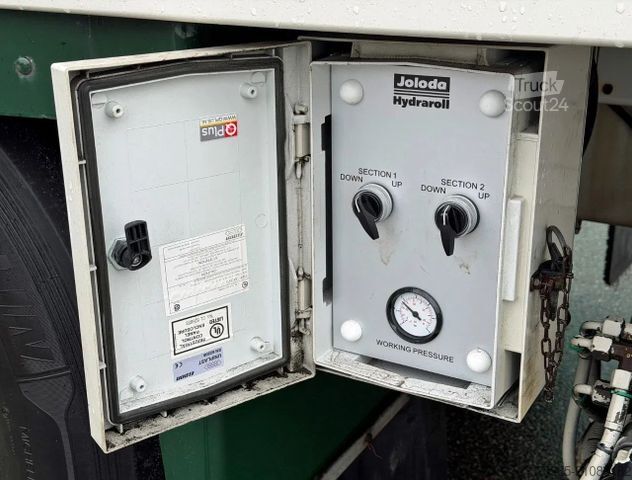 Šaldytuvas sunkvežimis SCANIA S500 RETARDER TAIL LIFT BURG TRAILER VAN BEURDEN