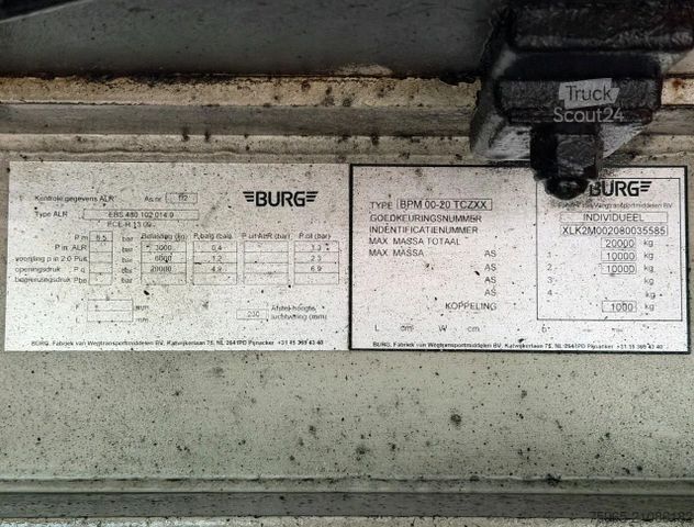 Šaldytuvas sunkvežimis SCANIA S500 RETARDER TAIL LIFT BURG TRAILER VAN BEURDEN