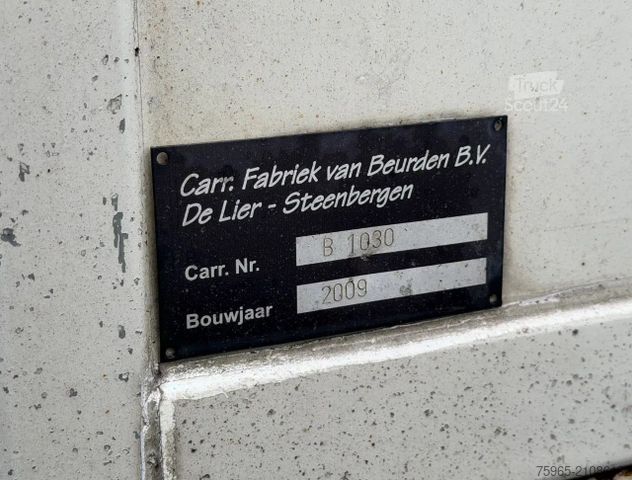 Šaldytuvas sunkvežimis SCANIA S500 RETARDER TAIL LIFT BURG TRAILER VAN BEURDEN