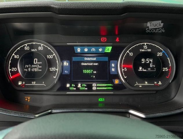 Šaldytuvas sunkvežimis SCANIA S500 RETARDER TAIL LIFT BURG TRAILER VAN BEURDEN