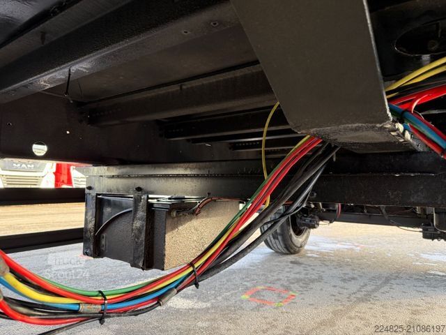 Box trailer SAXAS AKD 74-18 KOFFER + LBW L 7,35 METER