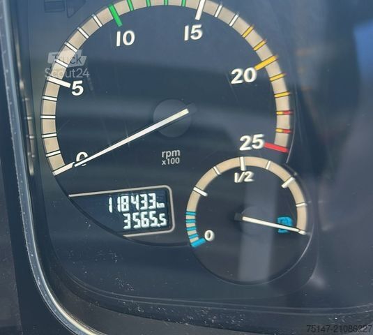 Swap body truck MERCEDES-BENZ 2540 L Actros 6x2 Fahrschule 5-Sitzer Liftachse