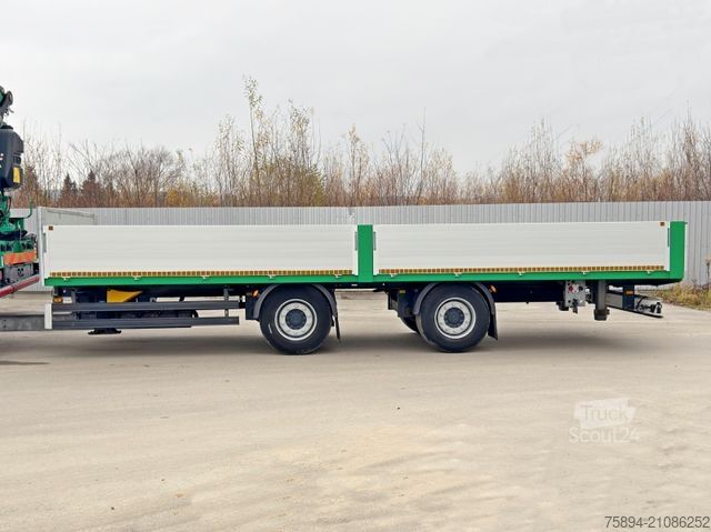 Żuraw samochodowy MERCEDES-BENZ ACTROS 2645 * FASSI F345.24 + FUNK + Anhänger