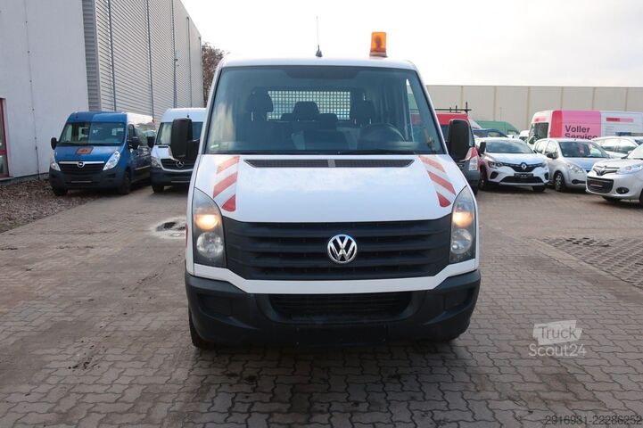 Furgoneta pick-up VOLKSWAGEN Crafter Pritsche 35 mittel L2 Doka/Klima/Nr. 230