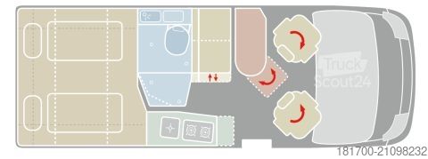 Autocaravana VanTourer 600 L *2023*Sparvorteil 17.996¤*