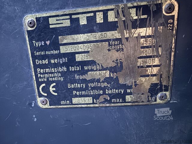 Gaffeltruck STILL R20-18