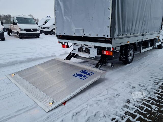 Gardinsidad skåpbil Renault Master 35 Pritsche Plane dCi 170 Schlafkab LBW Luftfederung