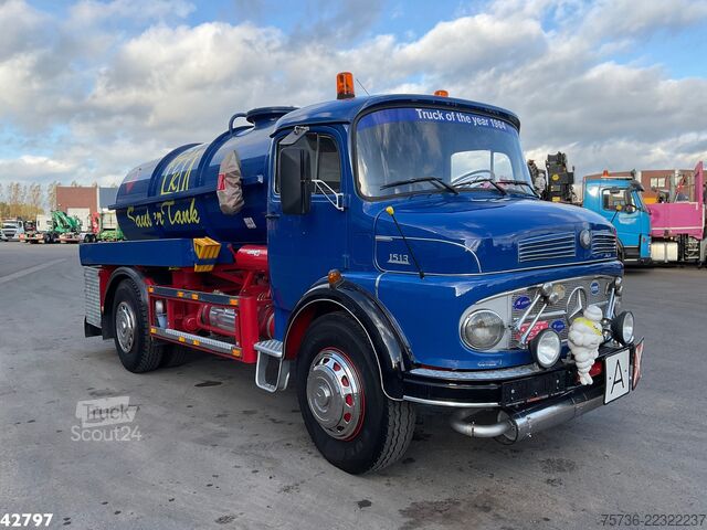 Saugfahrzeug Mercedes-Benz 1413 Saugaufbau Oldtimer Just 93.814 km!