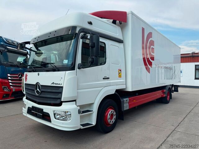 Kassevogn MERCEDES-BENZ ATEGO 1530*KOFFER*LBW 2 TON*STANDKLIMA* 2 LIEGE