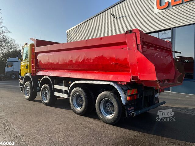 Savivartis Scania G 420 8x6 18m³ Kipper Manual Full steel suspension