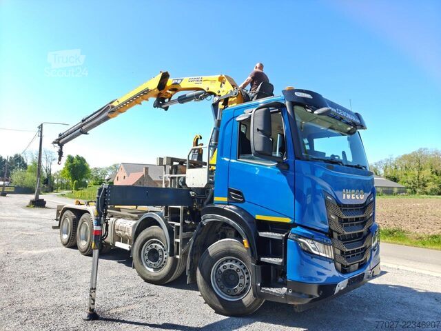 نظام ذراع الخطاف Iveco X-WAY 460 !!PROMO!! Hooklift + Crane Copma 208