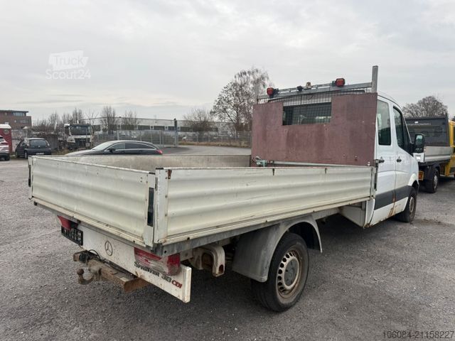 Pick-up bestelwagen MERCEDES-BENZ 313 DoKa Maxi Pritsche EXPORT ANLASSER DEFEKT