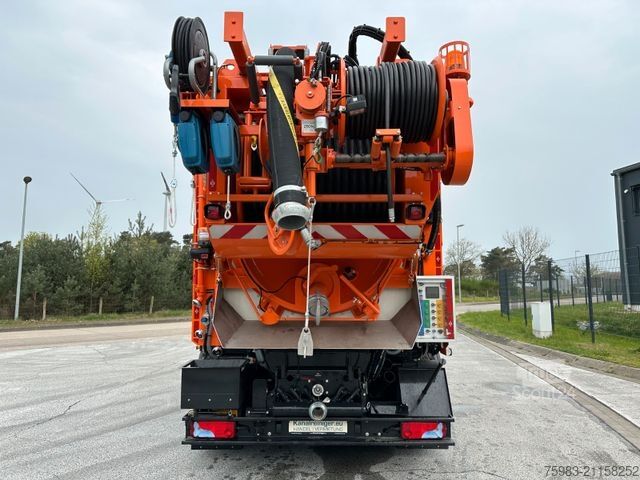 Vacuümtankwagen MAN TGS 26.480 6x2 BL Wiedemann Super 2000 8,0/5,0/1