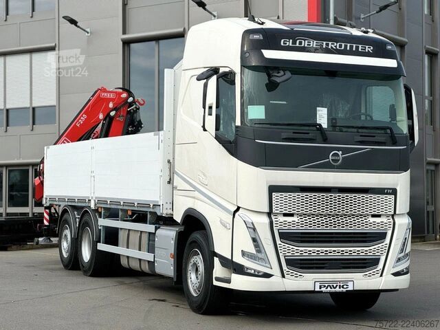  Volvo FH 460 6x2 Baustoff-Pritsche Palfinger/Fassi m...