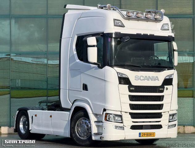 Standard tractor unit SCANIA S450 EURO 6 RETARDER PARK AIRCO 2X TANKS FULL SP