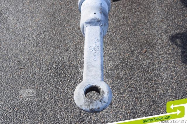 Priklopnik z menjalnim šasijem  Riedler Kipp WAB Anhänger SAF Achsen  Sicom WAB