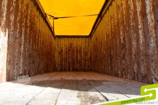 Priklopnik z menjalnim šasijem  Riedler Kipp WAB Anhänger SAF Achsen  Sicom WAB