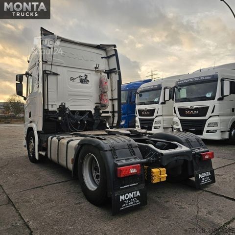 Standard tractor unit SCANIA R 450, Retarder, Standklima, 2 Tanks,1. Hand TÜV