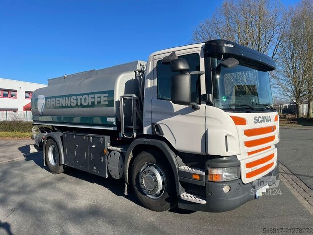 Camión cisterna Scania P280 Tankwagen A3 TKZ AHK