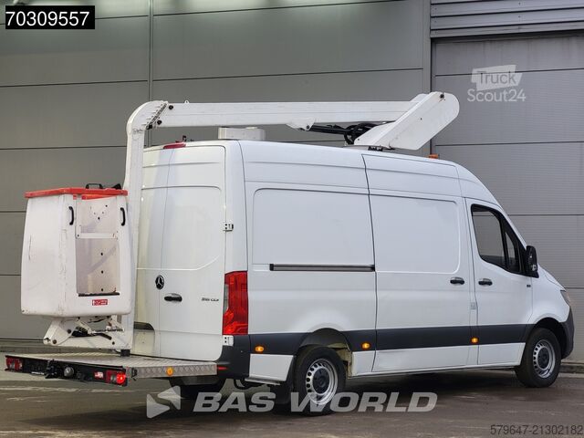 Lifting platform Mercedes Sprinter 316 CDI Arbeitsbühne 11m L2H2 AHK Klim...