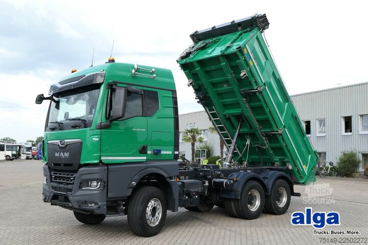 Kiepwagen MAN 26.520 TGX BB 6x4, Bordamtik, Cramaro, Hydr.,AHK