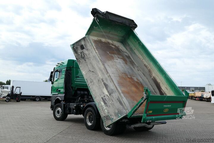 Kiepwagen MAN 26.520 TGX BB 6x4, Bordamtik, Cramaro, Hydr.,AHK